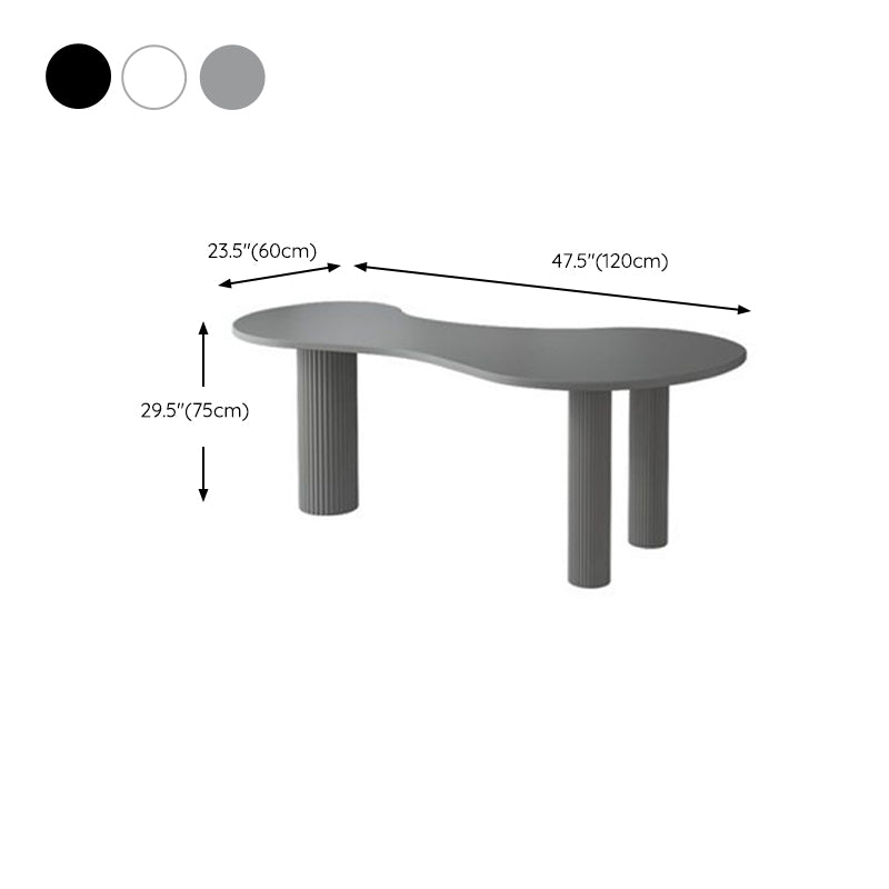 Eigentijdse schrijfbureau Home Pine Wood Office Desk met benen