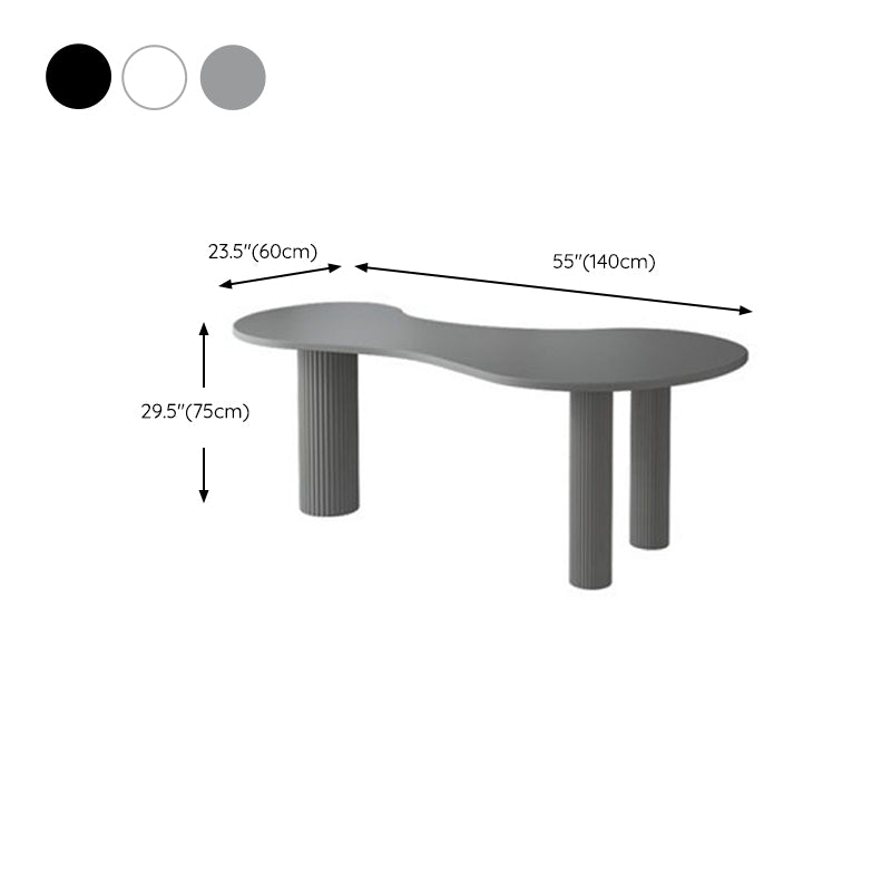 Eigentijdse schrijfbureau Home Pine Wood Office Desk met benen