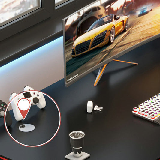 Eigentijdse kantoorbureau antieke afwerking gaming bureau met metalen benen