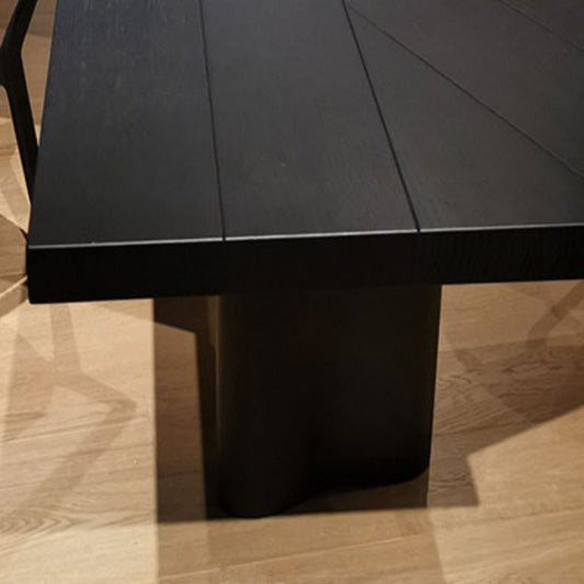 Bureau d'écriture contemporain Home Bureau de bureau en bois massif avec jambes