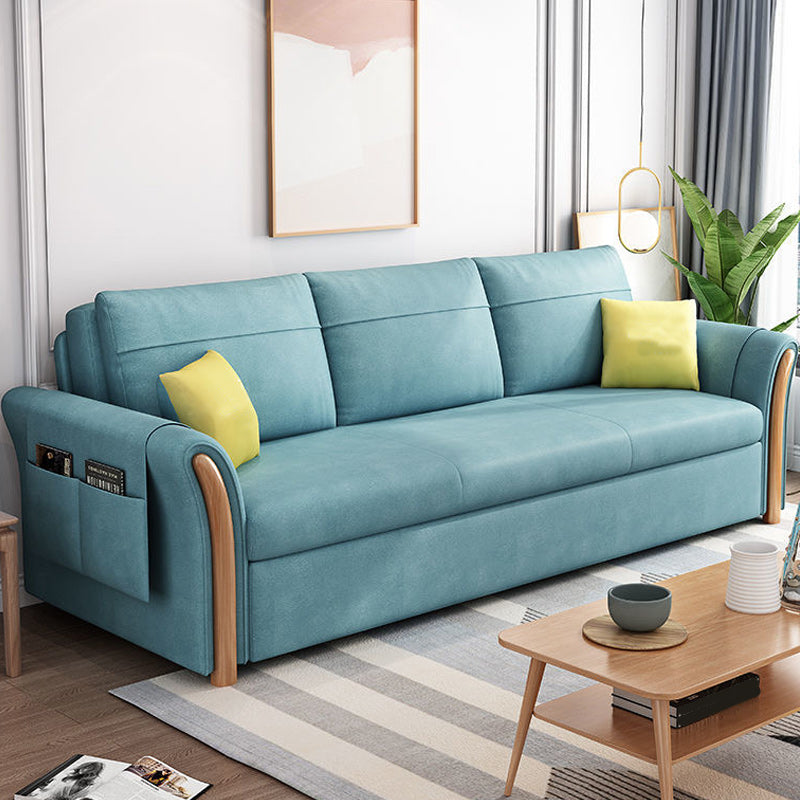 Armoiries évasées FUTON Pliant Pliant Comprend Coussin Dormir Slonge avec rangement