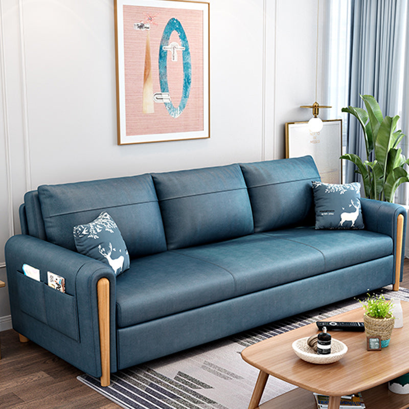 Armoiries évasées FUTON Pliant Pliant Comprend Coussin Dormir Slonge avec rangement