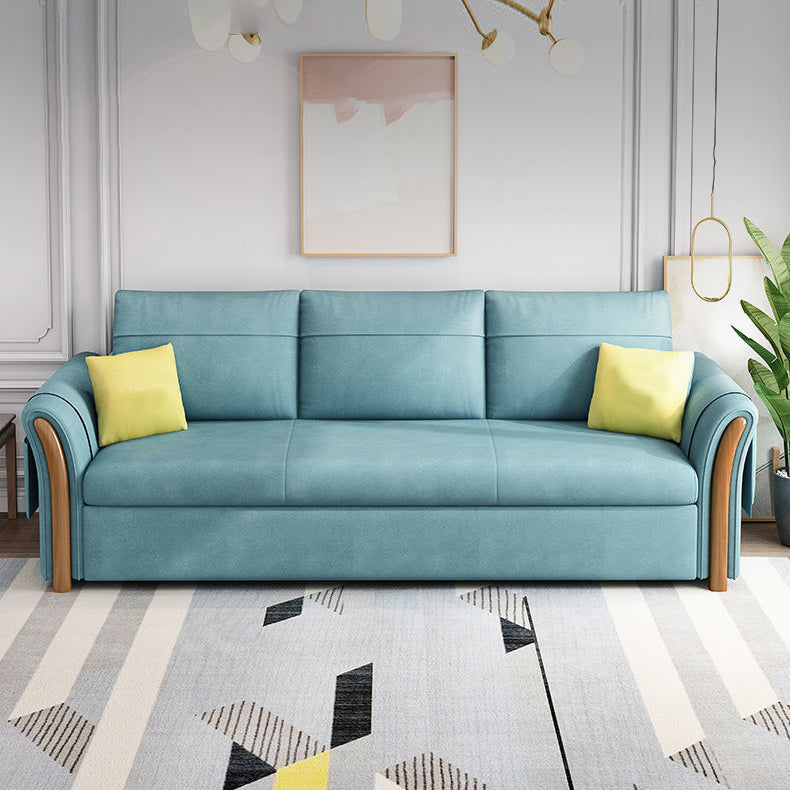 Armoiries évasées FUTON Pliant Pliant Comprend Coussin Dormir Slonge avec rangement