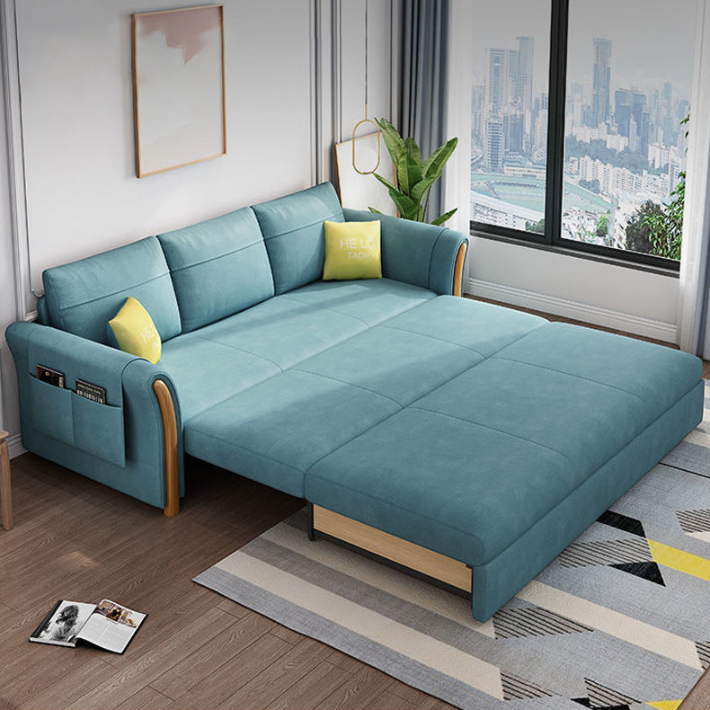 Armoiries évasées FUTON Pliant Pliant Comprend Coussin Dormir Slonge avec rangement
