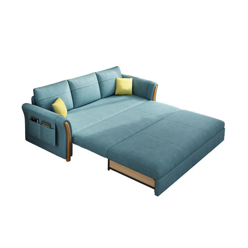 Armoiries évasées FUTON Pliant Pliant Comprend Coussin Dormir Slonge avec rangement