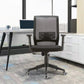Modern Office Chair Adjustable Seat Height Black Desk Chair with Wheels Clearhalo 'furn' 'furn_office_chair' 'Furniture' 'Office Chairs' 'Office Furniture' 'office_chair' 6447407