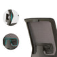 Modern Office Chair Adjustable Seat Height Black Desk Chair with Wheels Clearhalo 'furn' 'furn_office_chair' 'Furniture' 'Office Chairs' 'Office Furniture' 'office_chair' 6447412