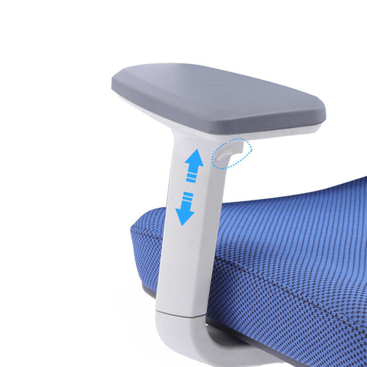 Sedia da ufficio moderna mesh sedia da scrivania ad altezza del sedile regolabile con ruote