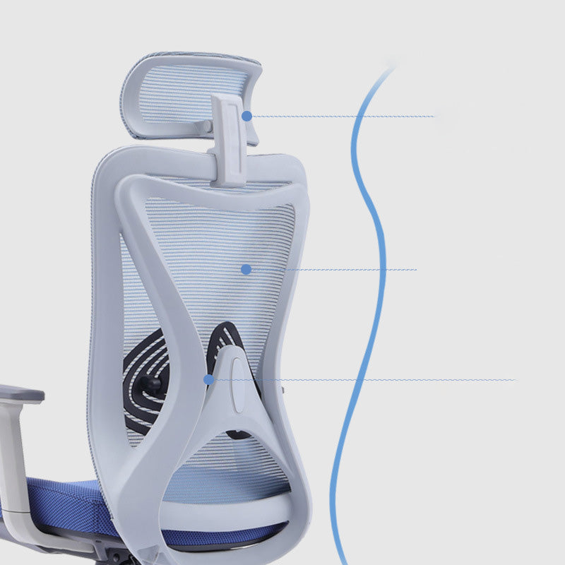 Modern Office Chair Mesh Adjustable Seat Height Desk Chair with Wheels Clearhalo 'furn' 'furn_office_chair' 'Furniture' 'Office Chairs' 'Office Furniture' 'office_chair' 6447438