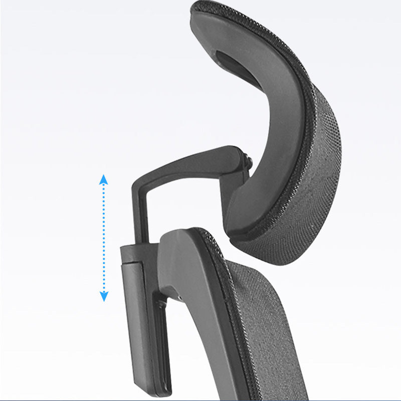 Modern Black Office Chair Adjustable Seat Height Desk Chair with Wheels Clearhalo 'furn' 'furn_office_chair' 'Furniture' 'Office Chairs' 'Office Furniture' 'office_chair' 6447465