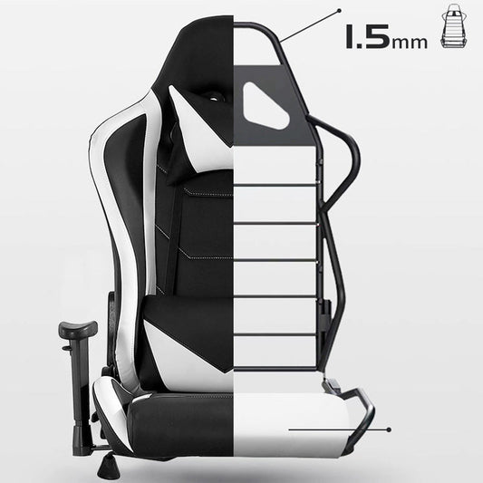 Sedia da ufficio moderna altezza regolabile altezza sedia da scrivania in pelle finta con ruote