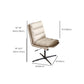Modern Desk Chair Leather Computer Chair Mid-Back Chair with Wheels/No Wheels Clearhalo 'furn' 'furn_office_chair' 'Furniture' 'Office Chairs' 'Office Furniture' 'office_chair' 6447555
