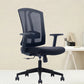 Modern Desk Chair Mesh Computer Chair in Black/Red/Orange High-Back Chair with Wheels Clearhalo 'furn' 'furn_office_chair' 'Furniture' 'Office Chairs' 'Office Furniture' 'office_chair' 6447581