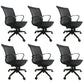 Modern Desk Chair Mesh Swivel Computer Chair High-Back Chair with Wheels