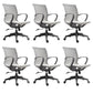 Modern Desk Chair Mesh Swivel Computer Chair High-Back Chair with Wheels