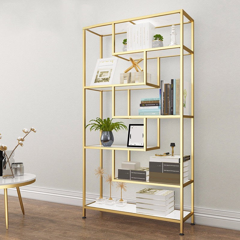 11.8 "W Glam Antieke afwerking Plank BOOKCAST ETAGERE METAL BOEKSPLANF