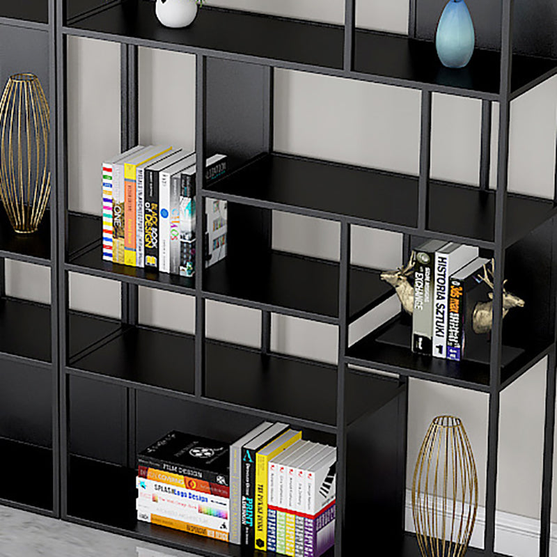 9.8" H Industrial Antique Finish Shelf Bookcase Etagere Metal Bookshelf