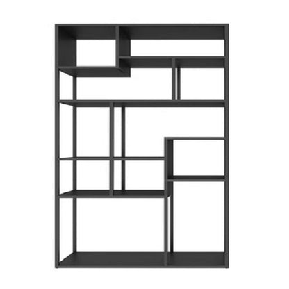 Industrial Antique Finish Shelf Bookcase Etagere Metal Bookshelf