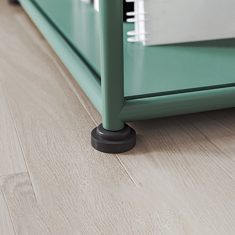 Libreria geometrica scandinava Metal With Back Shelf with Scaffali