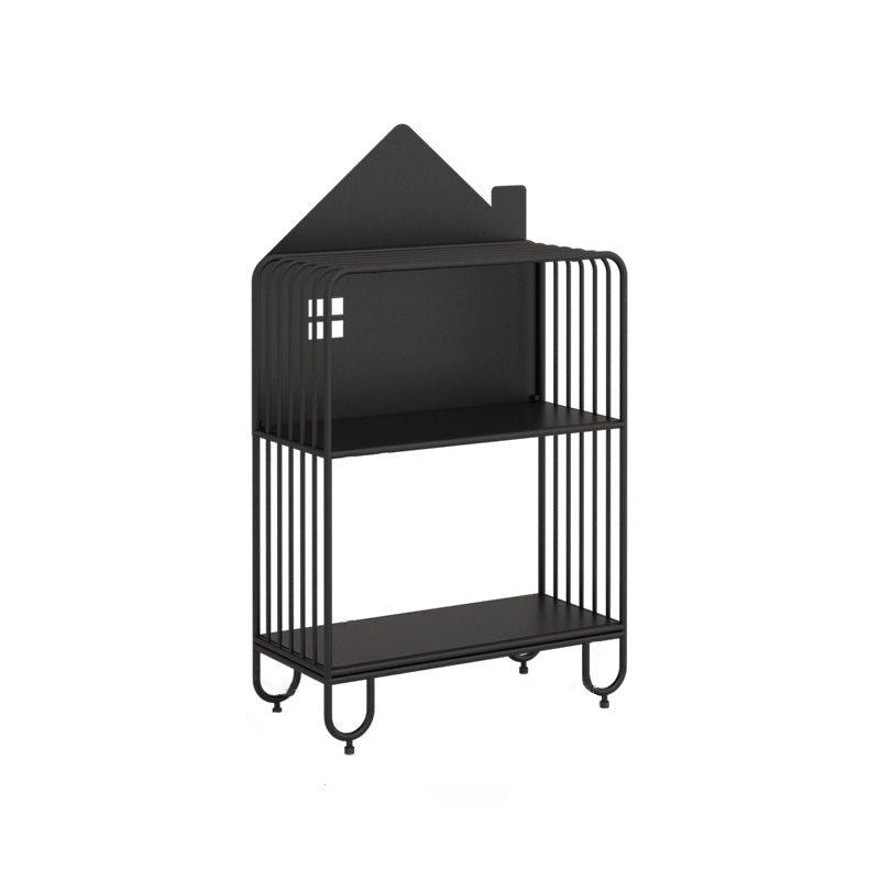 Scandinavian Standard Bookshelf Metal Shelves Included Bookcase