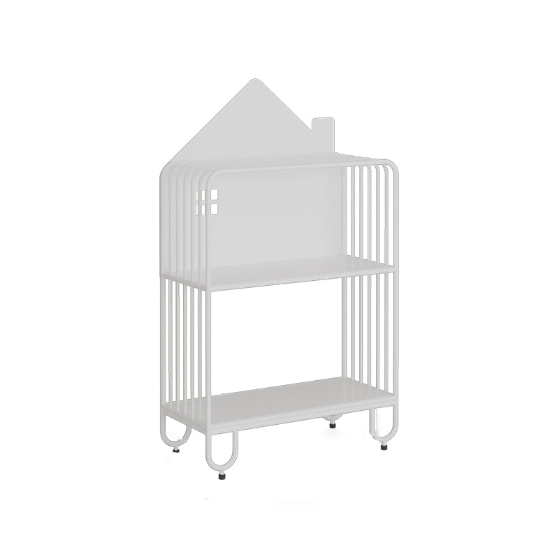 Scandinavian Standard Bookshelf Metal Shelves Included Bookcase