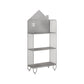 Scandinavian Standard Bookshelf Metal Shelves Included Bookcase