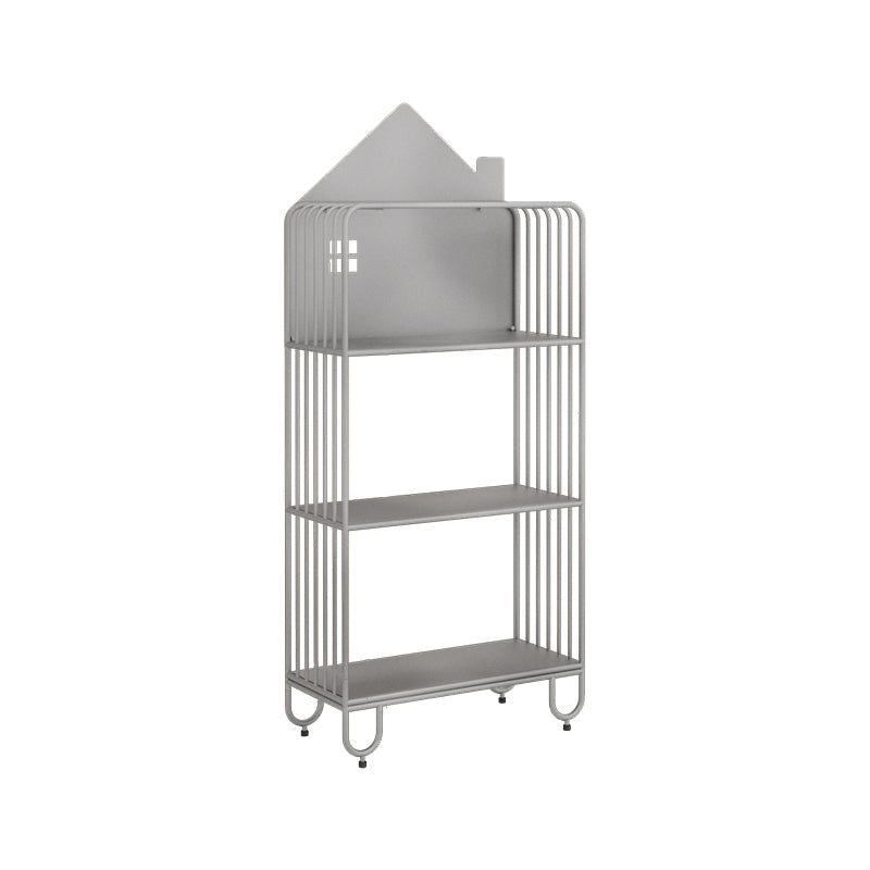 Scandinavian Standard Bookshelf Metal Shelves Included Bookcase