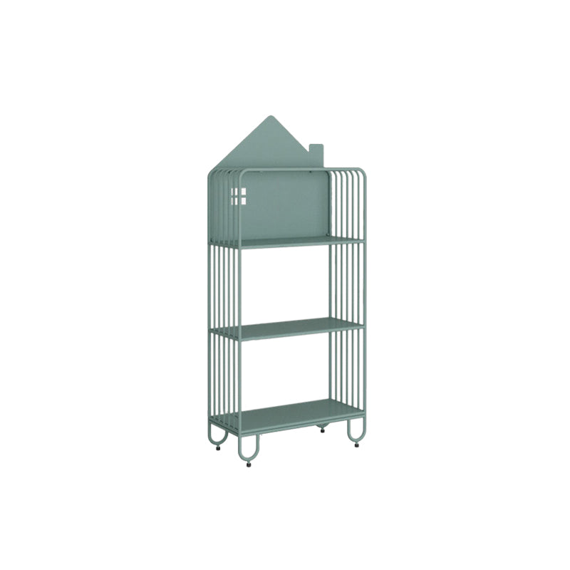 Scandinavian Standard Bookshelf Metal Shelves Included Bookcase