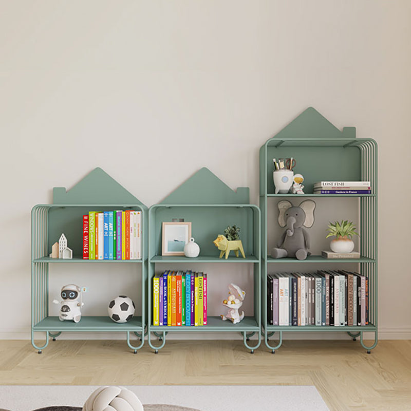 Scandinavian Standard Bookshelf Metal Shelves Included Bookcase