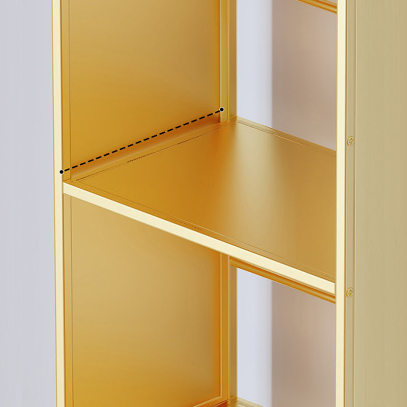 Estante de estantería de acabado antiguo de 9 "w