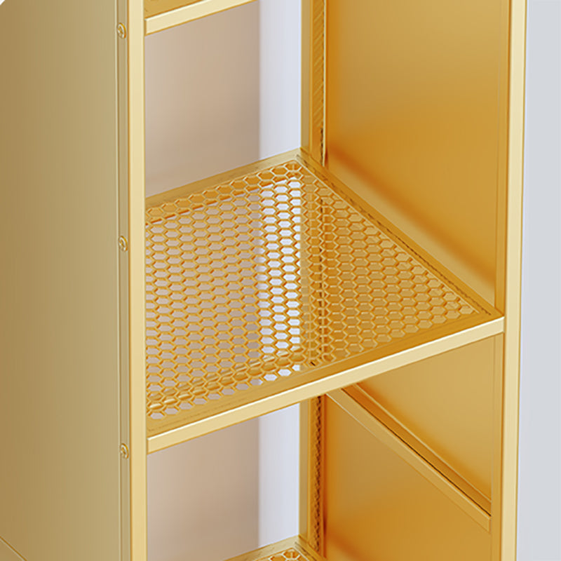 Estante de estantería de acabado antiguo de 9 "w