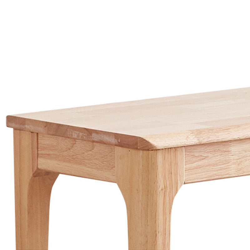 13.65-inch W Mid-Century Modern Seating Bench Solid Wood Bench Clearhalo 'Benches' 'Chairs & Seating' 'furn' 'furn_benches' 'Furniture' 'Living Room Furniture' 6447936