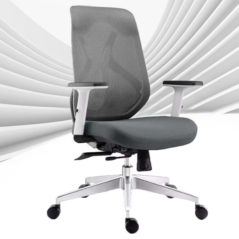 Modern Desk Chair Mesh Swivel Office Chair High-Back Chair with Wheels Clearhalo 'furn' 'furn_office_chair' 'Furniture' 'Office Chairs' 'Office Furniture' 'office_chair' 6447970
