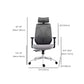 Modern Desk Chair Mesh Swivel Office Chair High-Back Chair with Wheels Clearhalo 'furn' 'furn_office_chair' 'Furniture' 'Office Chairs' 'Office Furniture' 'office_chair' 6447989