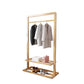 Contemporary Style Coat Hanger Shelves Design Solid Wood Coat Rack for Living Room Clearhalo 'Entry & Mudroom Furniture' 'furn' 'furn_hall_tree_coat_racks' 'Furniture' 'Hall Trees & Coat Racks' 'hall_tree_coat_racks' 6448135