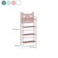 Scandinavian Standard Bookcase Metal Open Back Bookshelf with Shelves Clearhalo 'Bookcases' 'furn' 'furn_bookcases' 'Furniture' 'Office Furniture' 6448146
