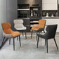 Industrial Dining Room Chair Upholstered Armless Dining Chairs
