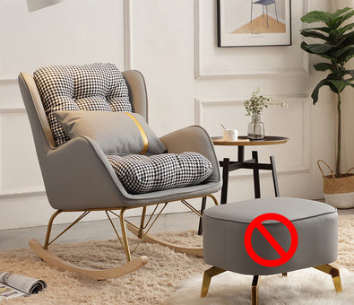 Chaise à bascule du canapé de pépinière de style moderne