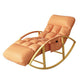 Modern Savings Pack Rocking Chair Reclining Rocker Chair for Living Room Orange Gold Clearhalo 'Chairs & Seating' 'furn' 'furn_rocking_chairs' 'Furniture' 'Living Room Furniture' 'Rocking Chairs' 'rocking_chairs' 6448446
