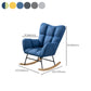 Contemporary Nursery Sofa Rocking Chair Indoor Living Room Rocking Chair with Ottoman