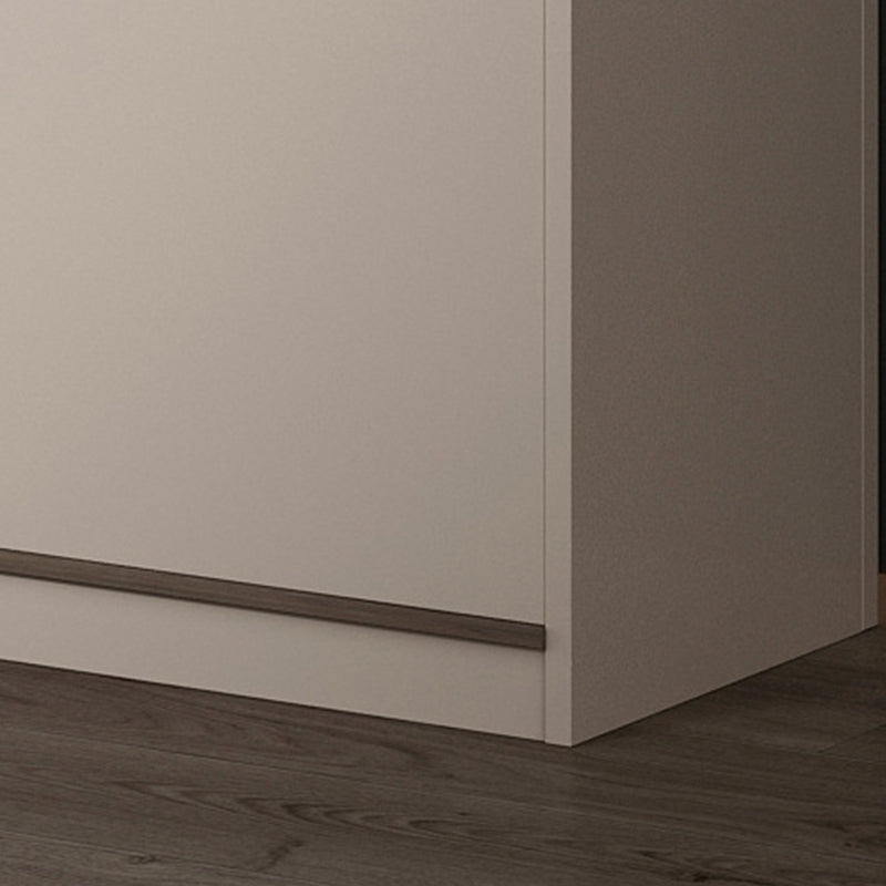 Armoire de fichiers de style industriel en bois vertical armoire à classement vertical pour le bureau à domicile