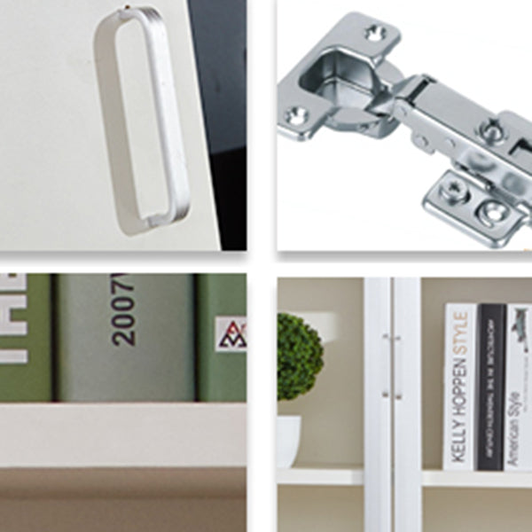 Cabinetti di file tradizionali Gabinet verticale in legno massiccio con ufficio chiave di blocco