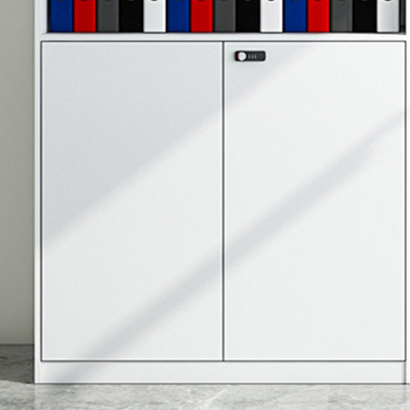 Simplicity File Cabinet Whites Metal Locking File Cabinet for Home or Office Clearhalo 'Filing Cabinets' 'filling_cabinets' 'furn' 'furn_filling_cabinets' 'Furniture' 'Office Furniture' 6448671