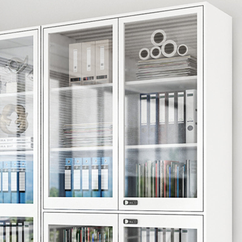 Simplicity File Cabinet Whites Metal Locking File Cabinet for Home or Office Clearhalo 'Filing Cabinets' 'filling_cabinets' 'furn' 'furn_filling_cabinets' 'Furniture' 'Office Furniture' 6448673