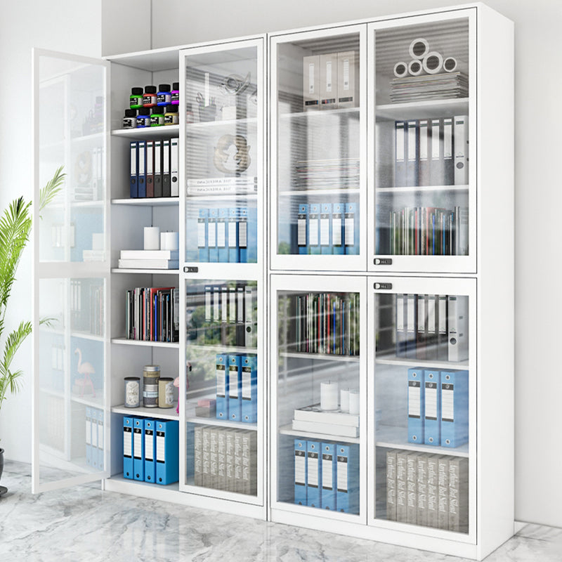 Simplicity File Cabinet Whites Metal Locking File Cabinet for Home or Office Clearhalo 'Filing Cabinets' 'filling_cabinets' 'furn' 'furn_filling_cabinets' 'Furniture' 'Office Furniture' 6448675