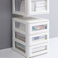 Contemporary Cabinet Plastic Vertical File Cabinet with Drawers Clearhalo 'Filing Cabinets' 'filling_cabinets' 'furn' 'furn_filling_cabinets' 'Furniture' 'Office Furniture' 6448712