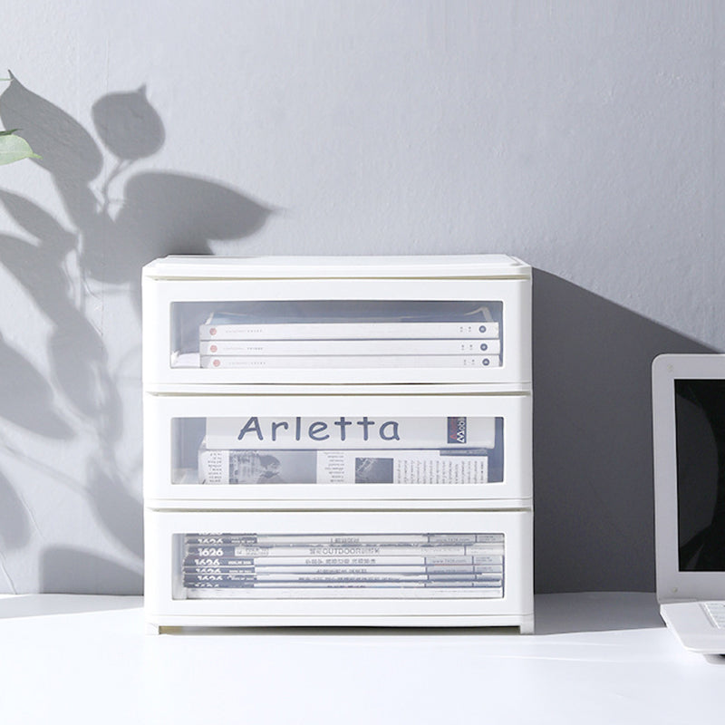 Contemporary Cabinet Plastic Vertical File Cabinet with Drawers Clearhalo 'Filing Cabinets' 'filling_cabinets' 'furn' 'furn_filling_cabinets' 'Furniture' 'Office Furniture' 6448713