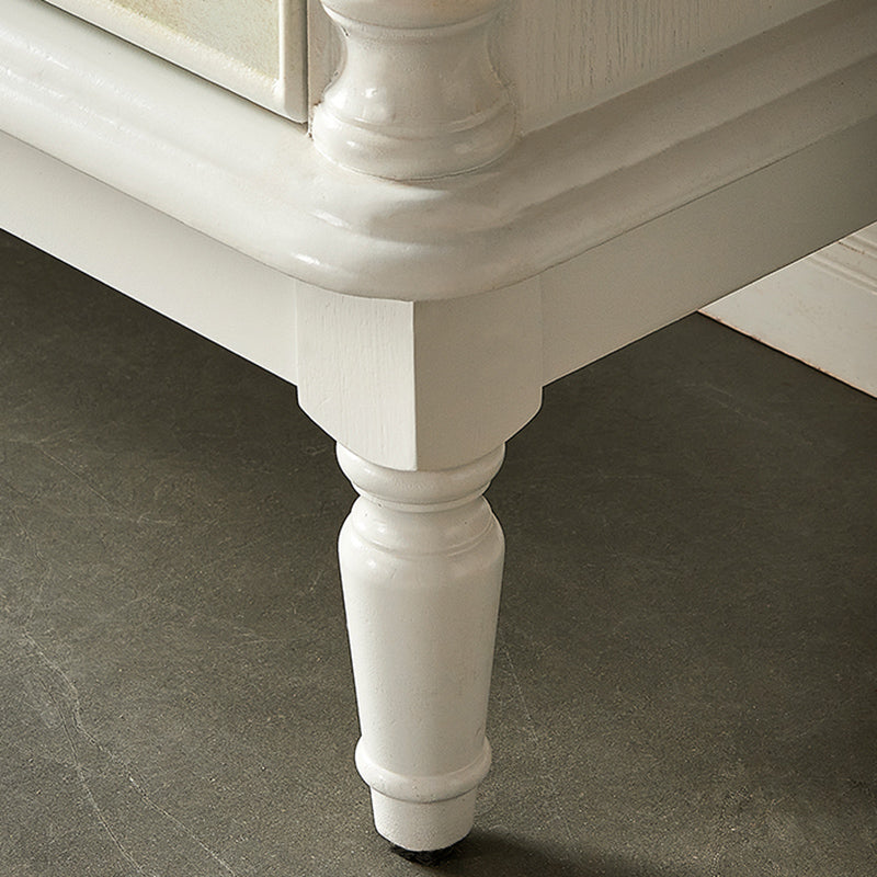 Industrial Painted Accent Cabinet Two/Three Drawers Wood Chest Clearhalo 'Cabinets & Chests' 'cabinets_chests' 'furn' 'furn_cabinets_chests' 'Furniture' 'Living Room Furniture' 6449424