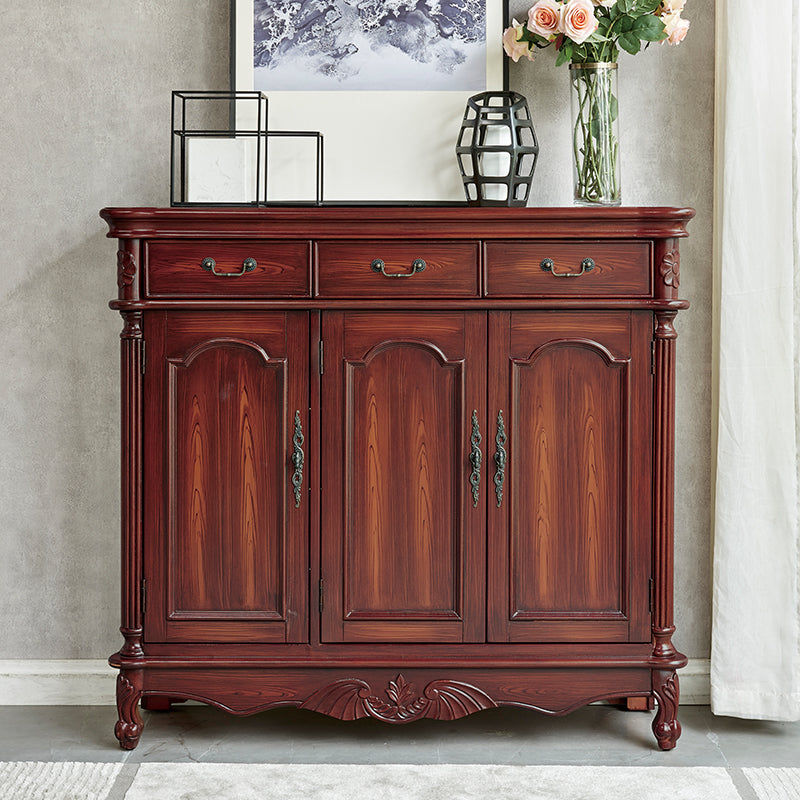 43.7" Tall Rectangular Accent Cabinet 2/3 - Drawer Accent Cabinet - Wood Clearhalo 'Cabinets & Chests' 'cabinets_chests' 'furn' 'furn_cabinets_chests' 'Furniture' 'Living Room Furniture' 6449429