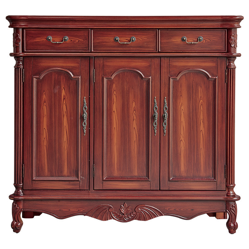 43.7" Tall Rectangular Accent Cabinet 2/3 - Drawer Accent Cabinet - Wood Clearhalo 'Cabinets & Chests' 'cabinets_chests' 'furn' 'furn_cabinets_chests' 'Furniture' 'Living Room Furniture' 6449438